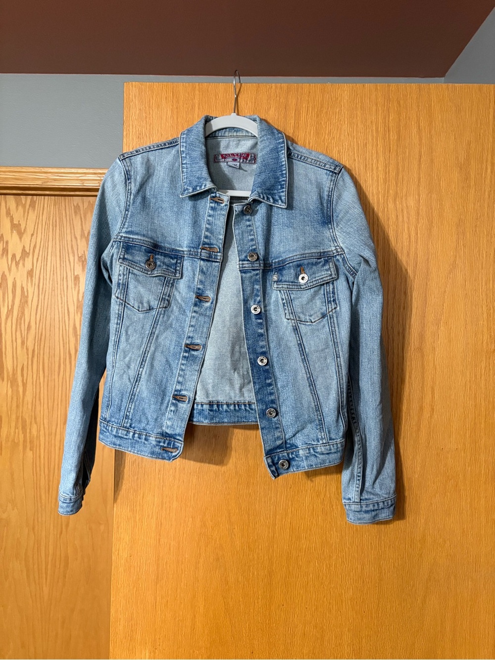 Silver Jeans light Wash Denim Jacket - Women's Casual Jean Jacket
